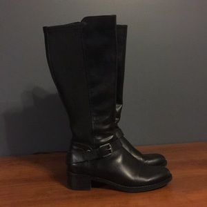 Franko sarto Black riding boots size 8 m